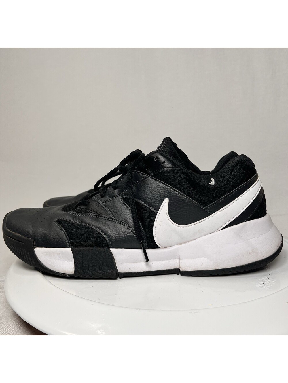 Nike Court Lite 4 Black White Men's Shoe Size 12.5 FD6574-001
